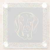 ダシュント ガラスコースター (裏面)