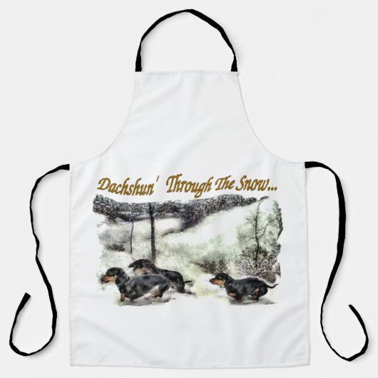 ダシュント・クリスマス エプロン (正面)