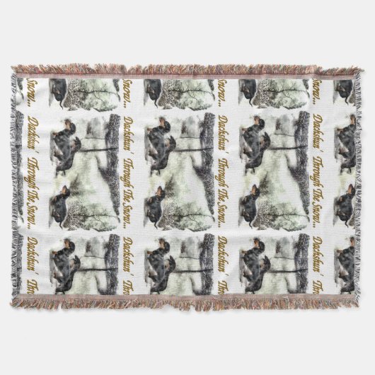 ダシュント・クリスマス スローブランケット (正面)