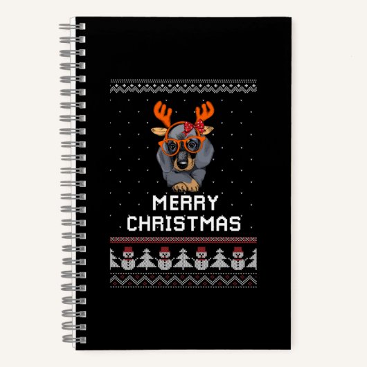 ダシュント・クリスマス ノートブック (正面)