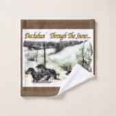 ダシュント・クリスマス バスタオルセット (ウォッシュタオル)