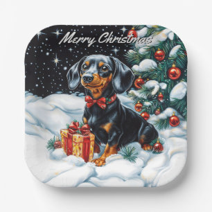 ダシュント・クリスマス ペーパープレート