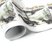 ダシュント・クリスマス ラッピングペーパー (ロールコーナー)