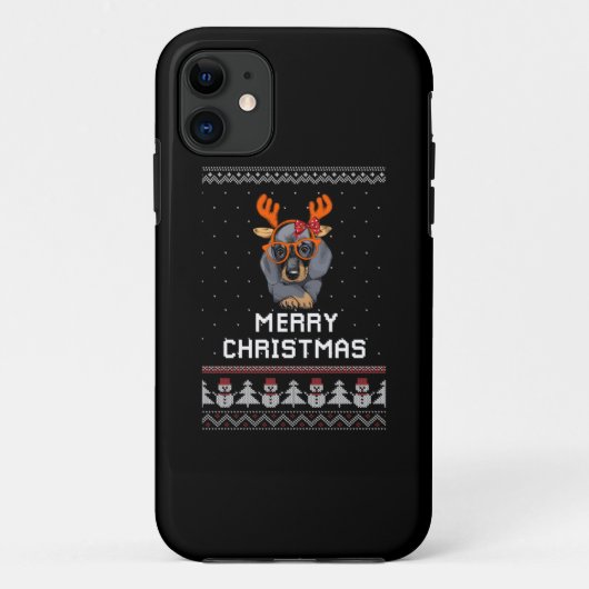 ダシュント・クリスマス Case-Mate iPhoneケース (裏面)