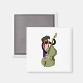 ダシュント・ジャズ・ベース奏者 マグネット (正面/裏面)