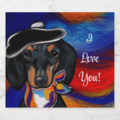 ダシュント スパークリングワインラベル (シングルラベル)