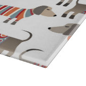 ダシュント・ソーセージ犬 カッティングボード (角)