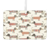 ダシュント・ソーセージ犬 カーエアーフレッシュナー (裏面)