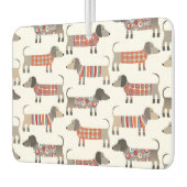 ダシュント・ソーセージ犬 カーエアーフレッシュナー (左)