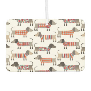 ダシュント・ソーセージ犬 カーエアーフレッシュナー