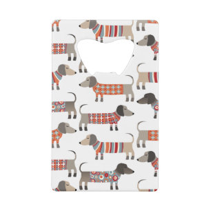 ダシュント・ソーセージ犬 クレジットカード栓抜き