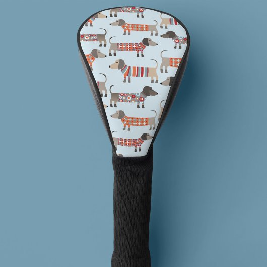 ダシュント・ソーセージ犬 ゴルフヘッドカバー