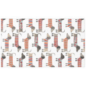 ダシュント・ソーセージ犬 テーブルクロス (正面(横))