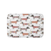 ダシュント・ソーセージ犬 バスマット (正面)