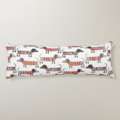 ダシュント・ソーセージ犬 ボディピロー (裏面)