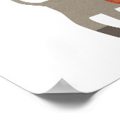 ダシュント・ソーセージ犬 ポスター (角)