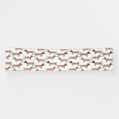 ダシュント・ソーセージ犬 横断幕 (横)