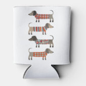 ダシュント・ソーセージ犬 缶クーラー (正面)