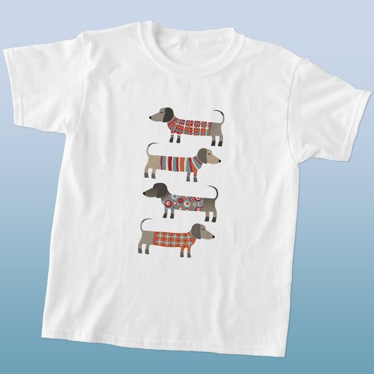 ダシュント・ソーセージ犬 Tシャツ