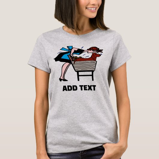 ダシュント・ドッグ・ウォッシュ Tシャツ (正面)