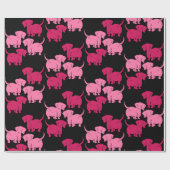 ダシュント・ドッグ ラッピングペーパー (フラット)