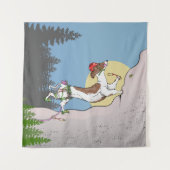 ダシュント・ドッグ・ロック登山 タペストリー (正面(横))