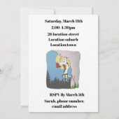 ダシュント・ドッグ・ロック登山 招待状 (裏面)