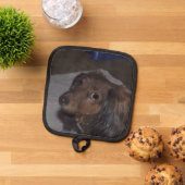 ダシュント・ドッグ 鍋敷き (トップダウン)