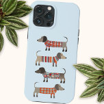ダシュント・ドッグ iPhone 15 PROケース<br><div class="desc">可愛くてお洒落小さなダックスシャントのソーセージ犬、ウィーナー犬、ドキシー、またはそれらを呼ぶことが好き。オリジナルアートby Nic Squirrell.</div>