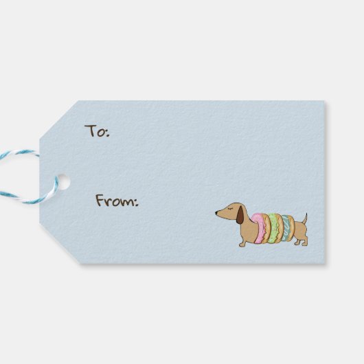 ダシュント&ドナツパーティーギフトラベル ギフトタグ (裏面横)