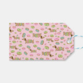 ダシュント&ドナツパーティーギフトラベル ギフトタグ (正面(横))