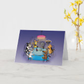 ダシュント・ハヌカーのカード!犬遊のドライデル! カード (黄色い花)