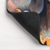 ダシュント・ハロウィンとカボチャ怖い マウスパッド (コーナー)