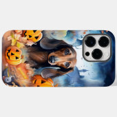 ダシュント・ハロウィンとカボチャ怖い Case-Mate iPhoneケース (裏面 (横))