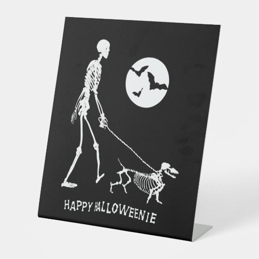 ダシュント・ハロウィーン 台座サイン (正面)