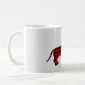 ダシュント・バッファロー・プレイド・クリスマス コーヒーマグカップ (左)