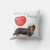 ダシュント・バレンタイン クッション (裏面)