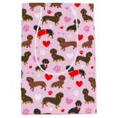 ダシュント・バレンタイン ミディアムペーパーバッグ (正面)