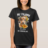 ダシュント・パジャマ・ユーモア Tシャツ (正面)