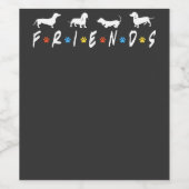 ダシュント・フレンズ ワインラベル (シングルラベル)