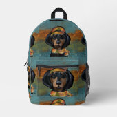 ダシュント プリントバックパック (正面)