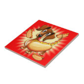 ダシュント・ホットドッグ タイル (側面)