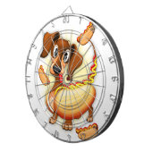 ダシュント・ホットドッグ ダーツボード (正面右)