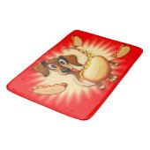 ダシュント・ホットドッグ バスマット (アングル)