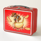 ダシュント・ホットドッグ メタルランチボックス (正面)