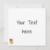 ダシュント・ホットドッグ 招待状 (裏面)