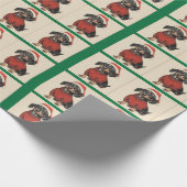 ダシュント・ホリデー・ギフトラップ、ヴィンテージ・クリスマス、 ラッピングペーパー (角)