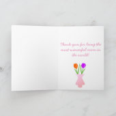 ダシュント・マザーズデイ・カード サンキューカード (内部)