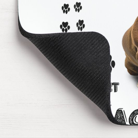 ダシュント・ミニチュア・ギフト、ソーセージ犬、ウインナソーセージの糞、 マウスパッド (コーナー)