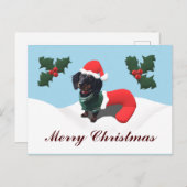ダシュント・メリー・クリスマス ポストカード (正面/裏面)